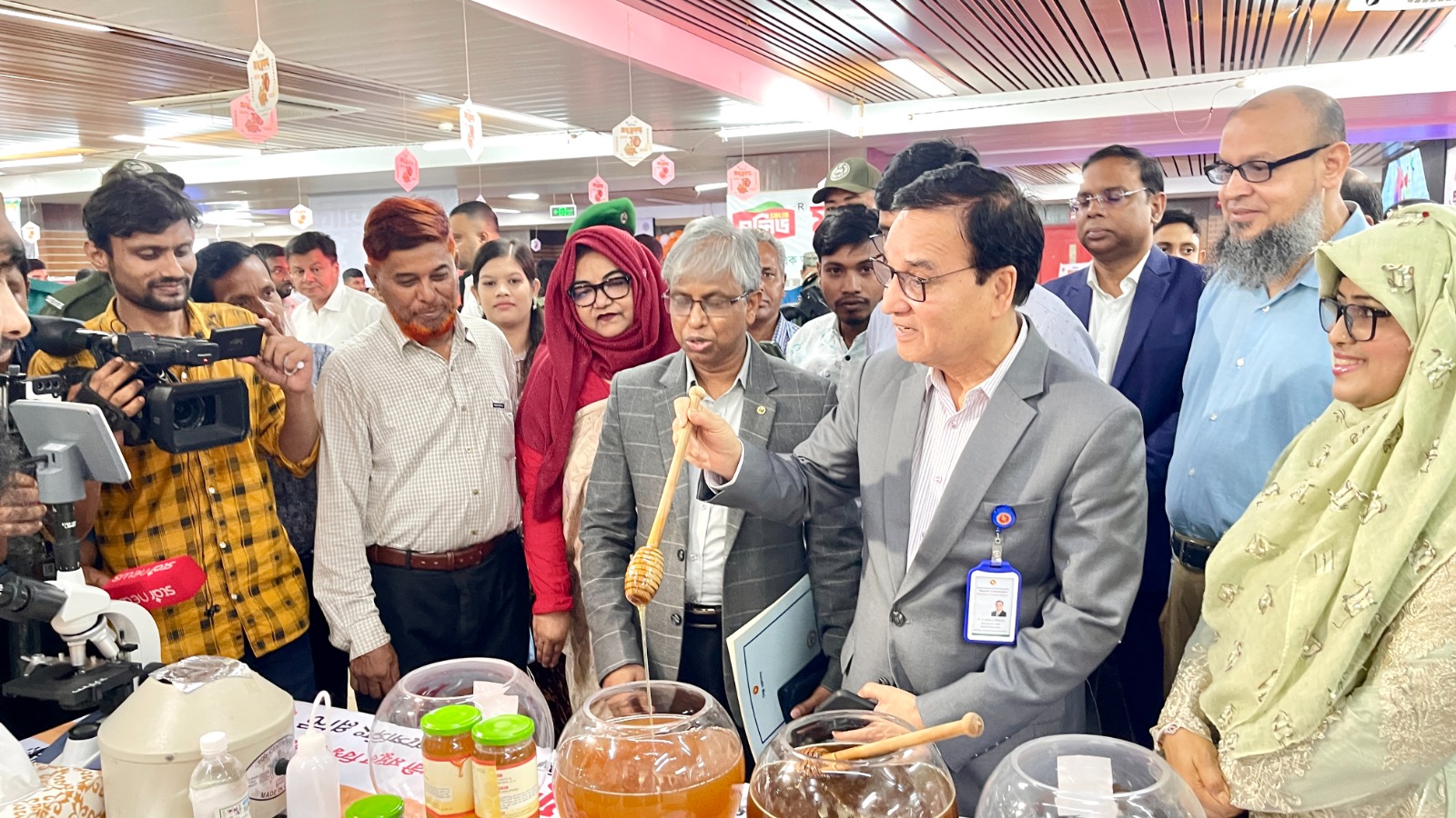 Seminar on Honey Fair and Beekeeping Development in Bangladesh’ held under the initiative of BSCIC
