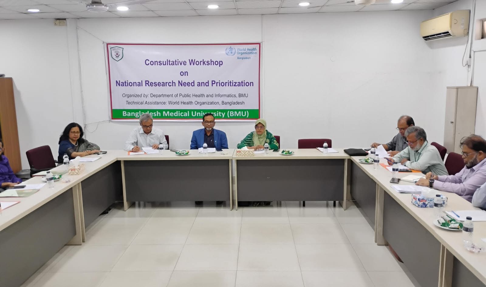 Workshop on national research needs and priorities held at BMU