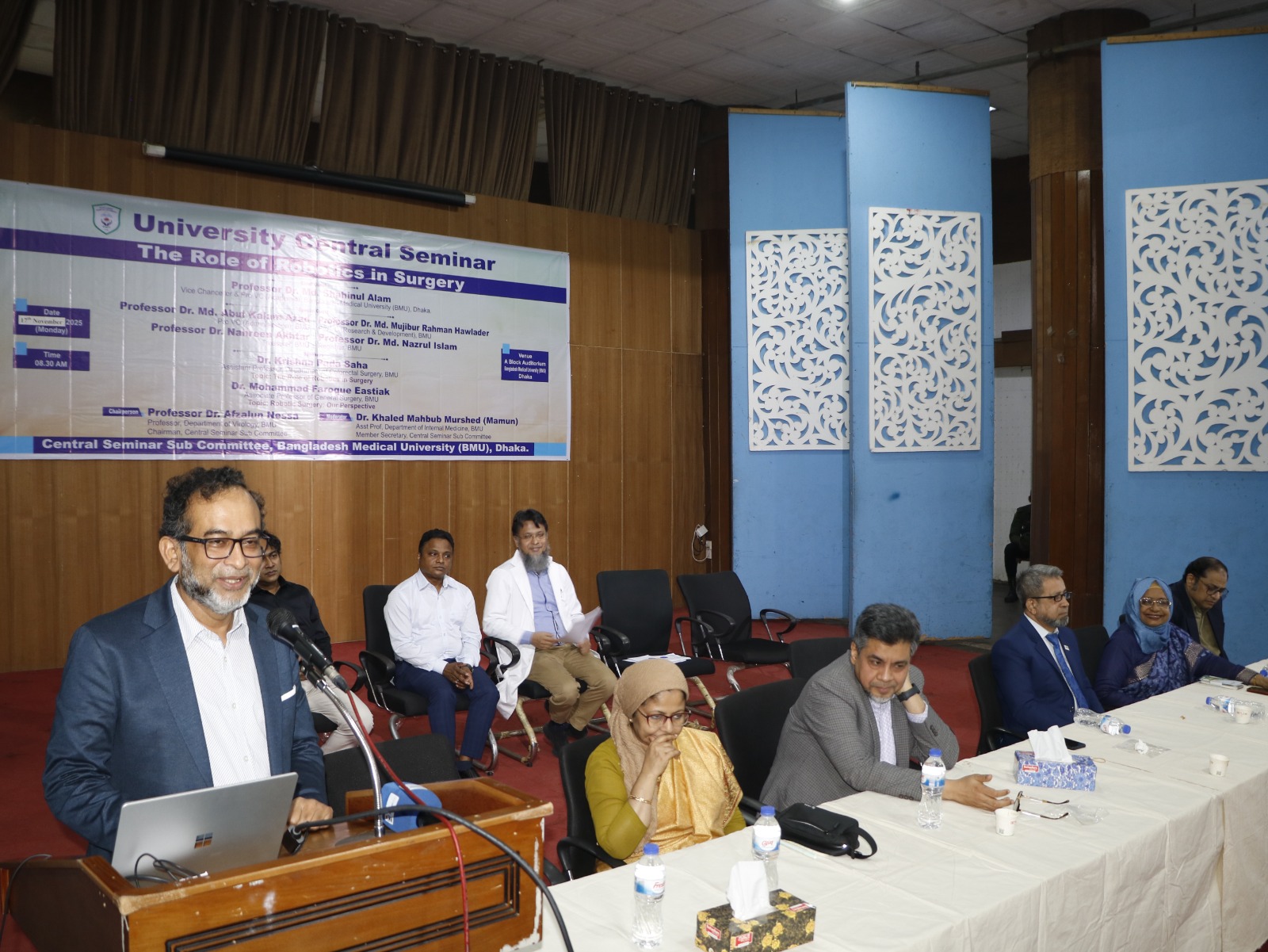 University Central Seminar on Robotic Surgery held at BMU