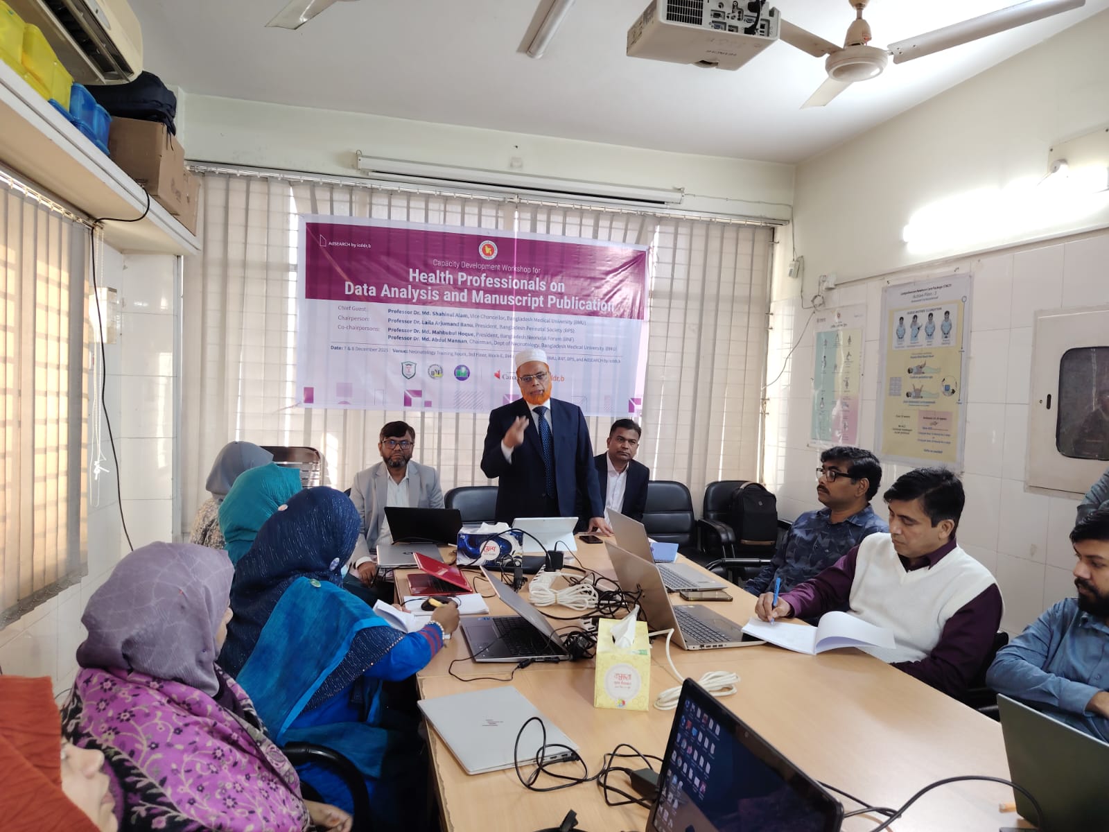 Two-day workshop at BMU to enhance research skills of health professionals