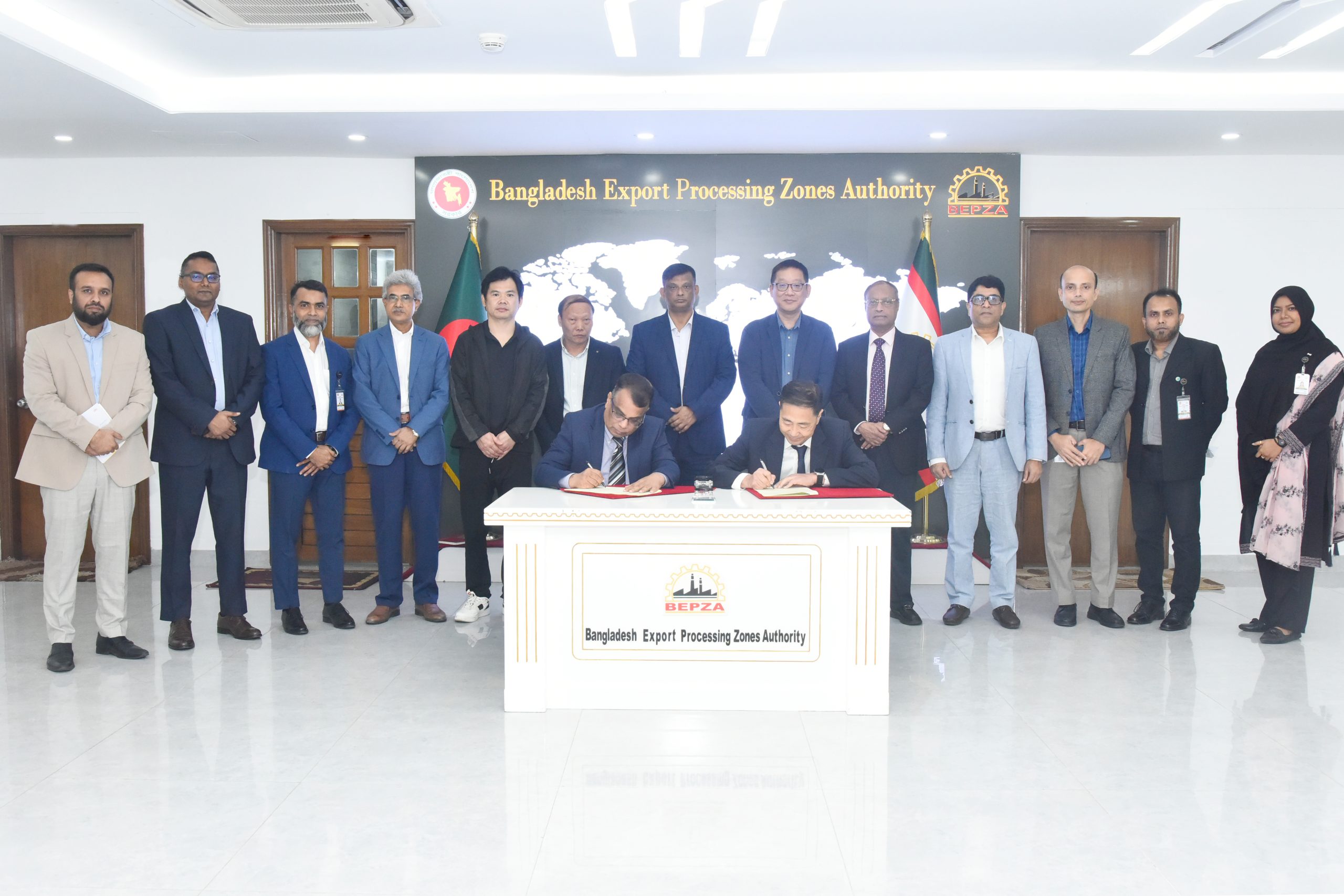Chinese company to invest US$ 10.32 million in BEPZA Economic Zone