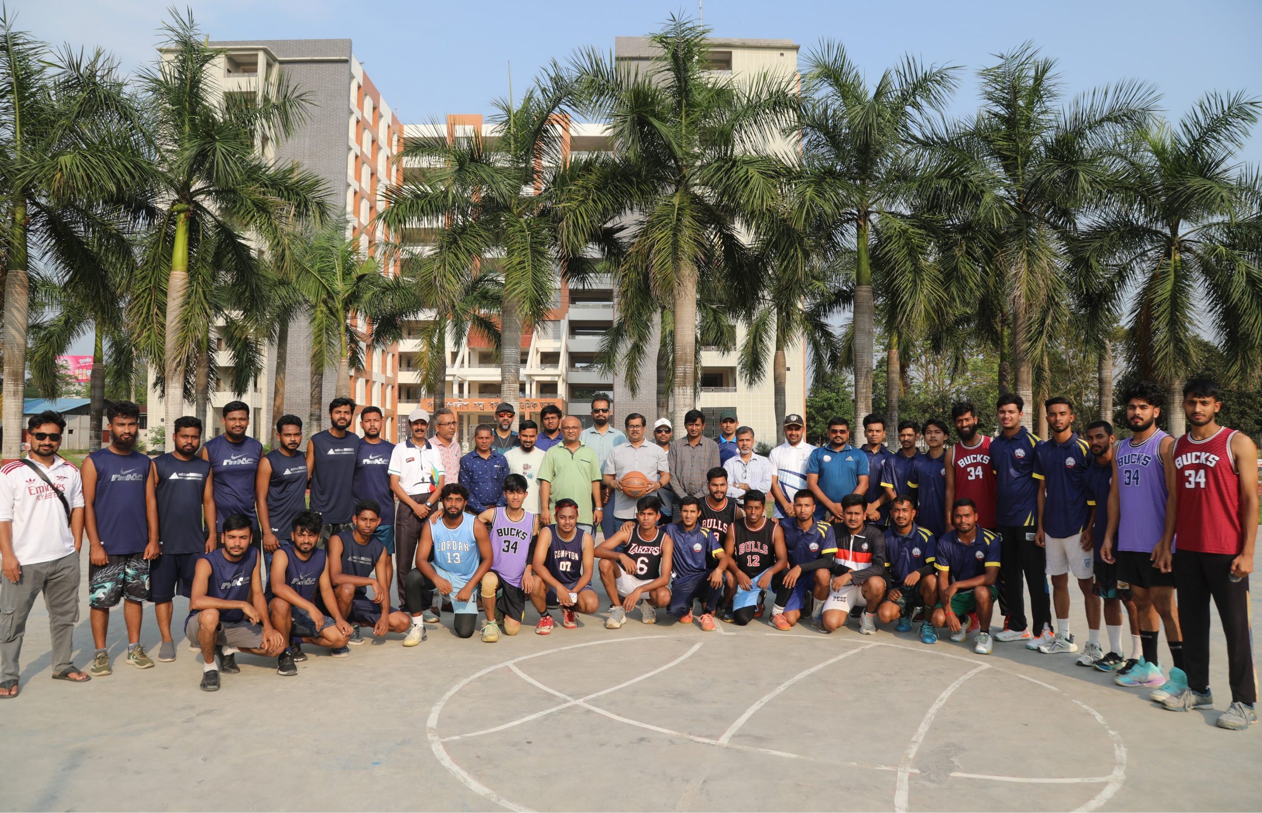 Inter-Hall Basketball Competition Begins at JUST