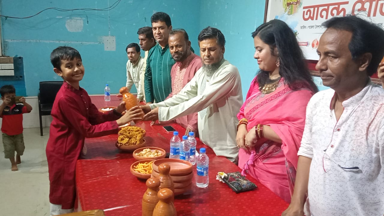 Baisakhi Anand Shobhajatra held under the initiative of Pravartak Academy and Dheu