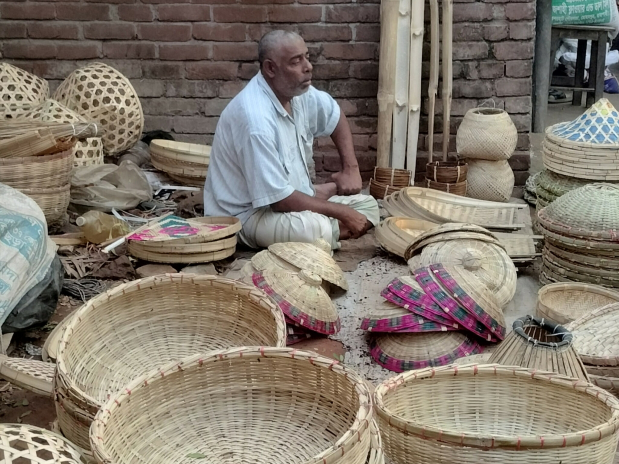 Abdul Gafur keeps the disappearing rattan craft alive