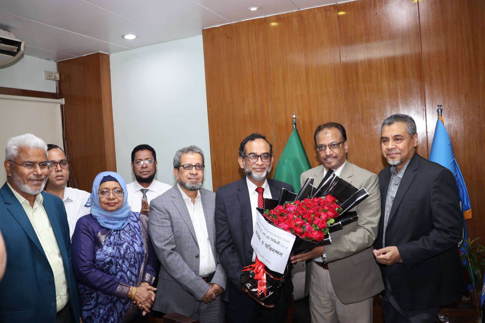 Newly appointed Vice Chancellor of BMU, Professor Dr. FM Siddiqui, takes charge Whose duty is called upon to be performed properly