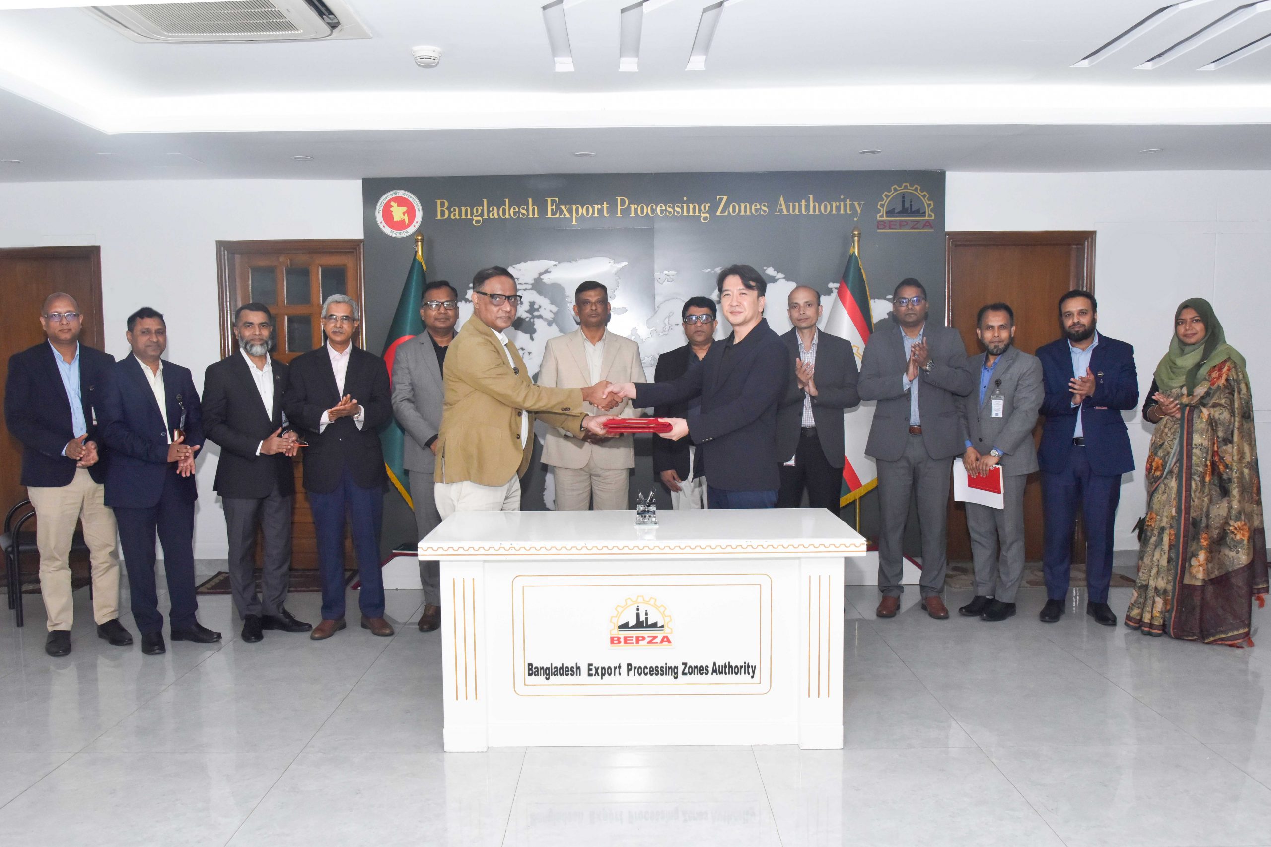 BEPZA signs US$ 24.03 million investment deal with South Korean company