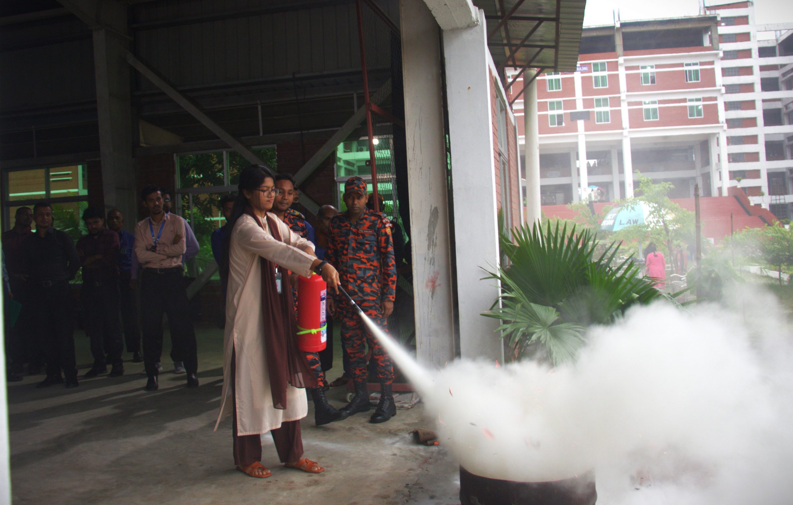 Training on fire safety and disaster management held at the initiative of Bywest