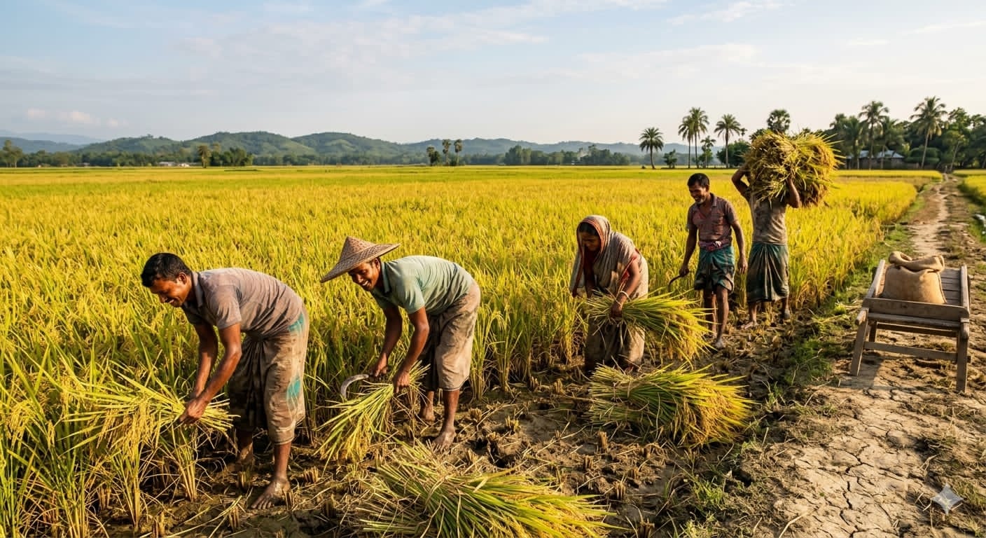 Lightning strikes increasing along the coast: Maximum vigilance required to save lives during Boro rice harvesting season