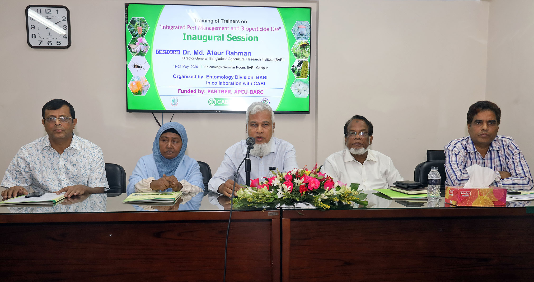 Workshop on Integrated Pest Management and Biopesticide use