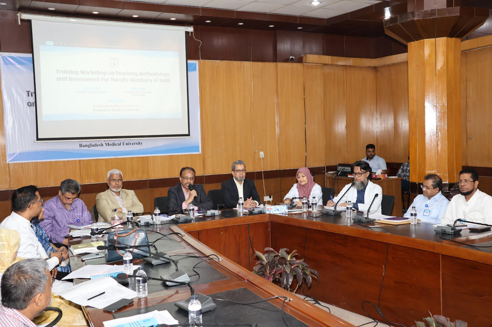 Training workshop on Teaching Methodology and Assessment at BMU