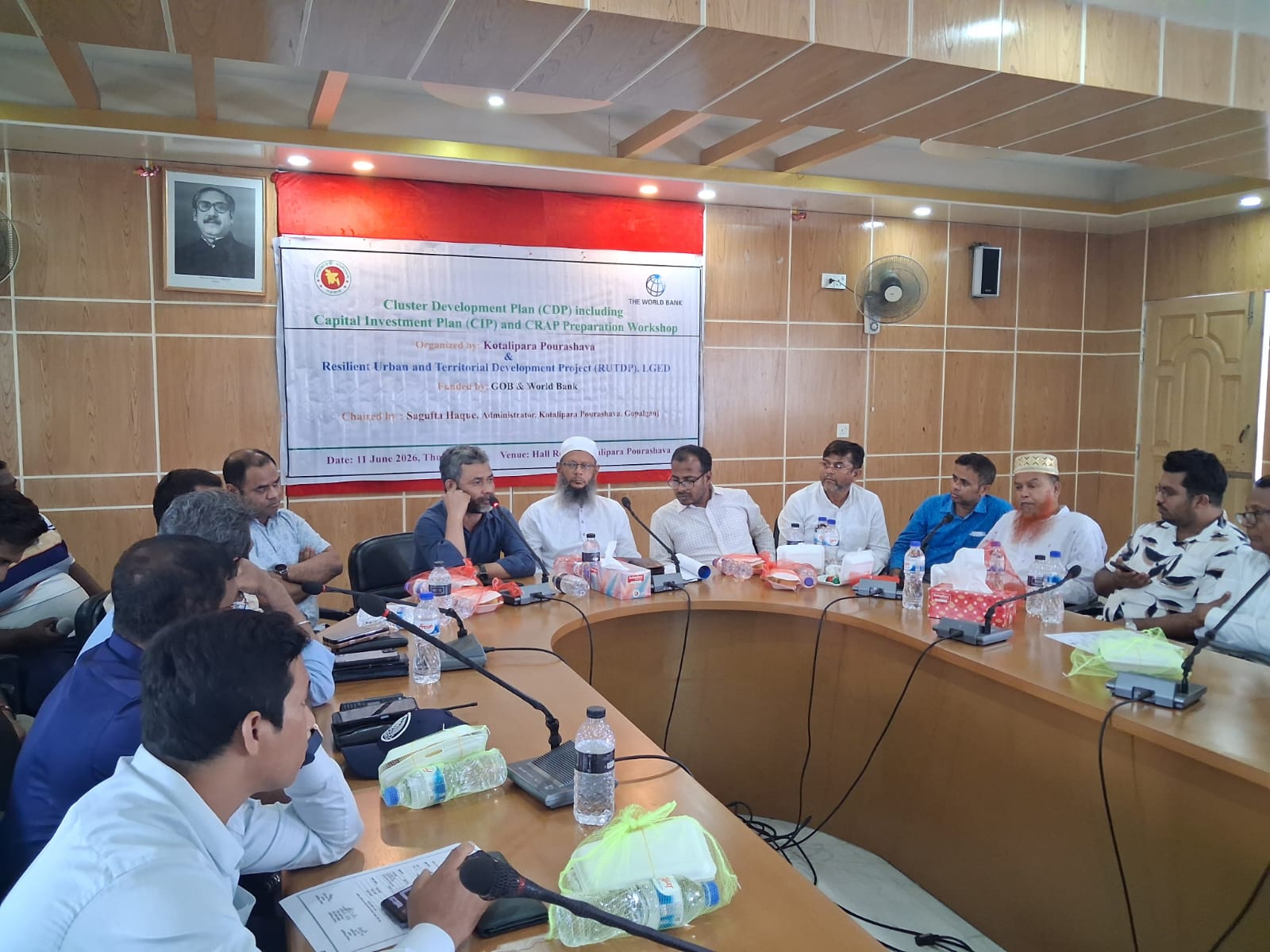 Workshop on Sustainable Urban Development Planning Held in Kotalipara Municipality