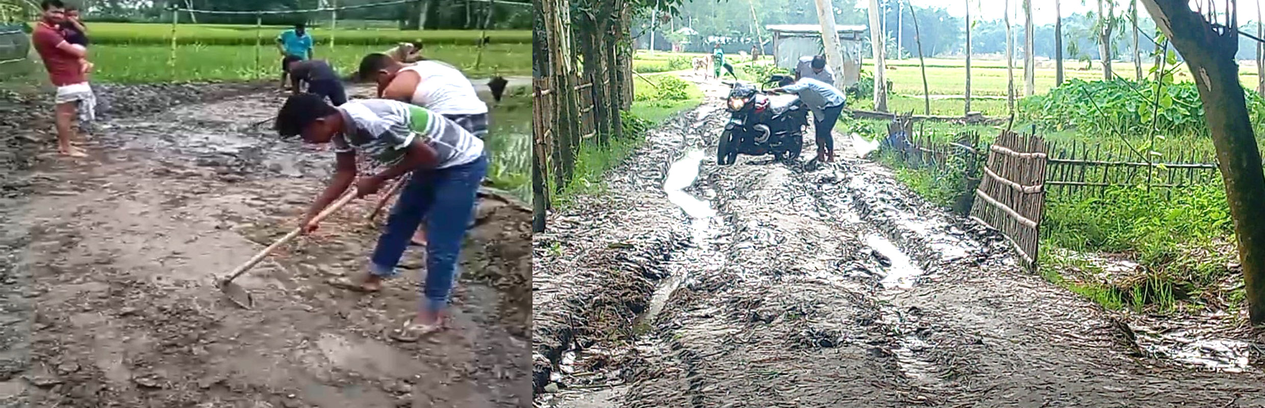 A village deprived of the touch of development in Kishoreganj