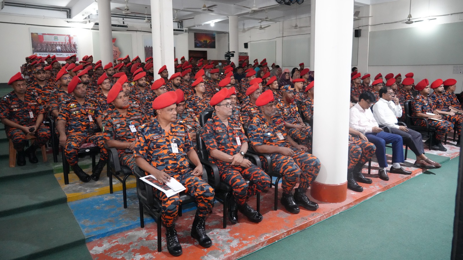 A call to strive to enhance the reputation of the organization Director General of Fire Service