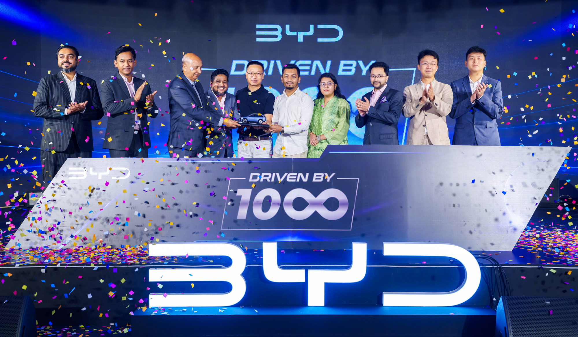 Over 1,000 BYD Vehicles Now on the Roads of Bangladesh