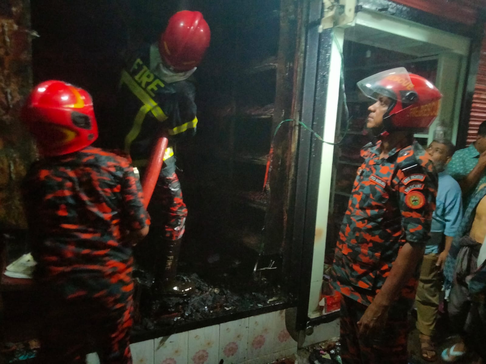 Three shops burnt to ashes in fire at Jessore fancy market, damage worth over half a crore taka