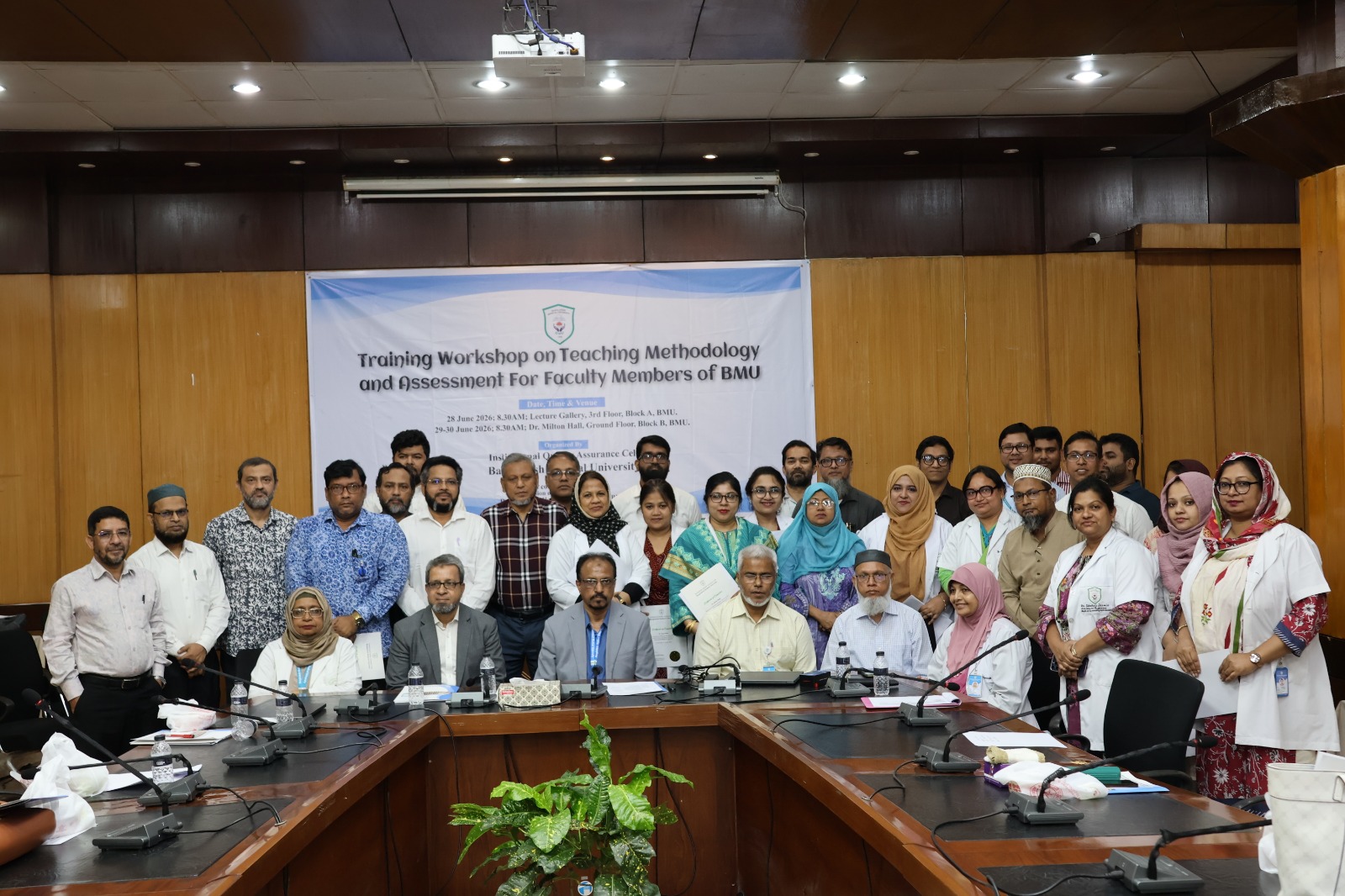3-day workshop on ‘Teaching Methodology and Assessment’ was held for the esteemed faculties of BMU
