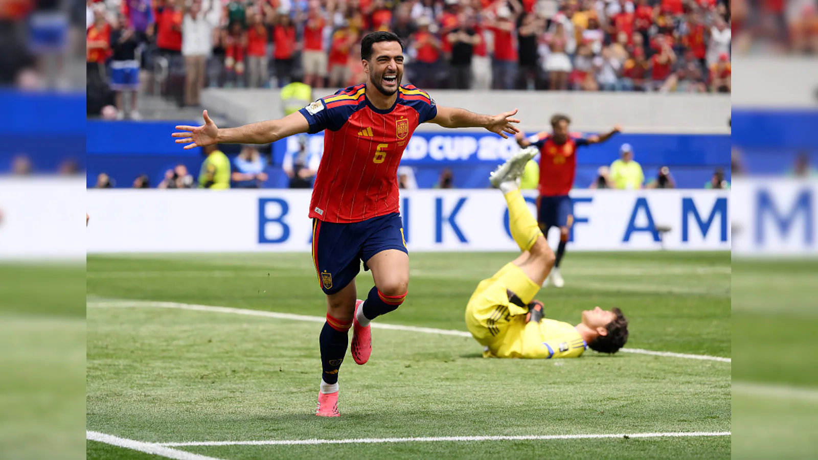 Spain’s Merino living ‘wildest dreams’ with late World Cup winners