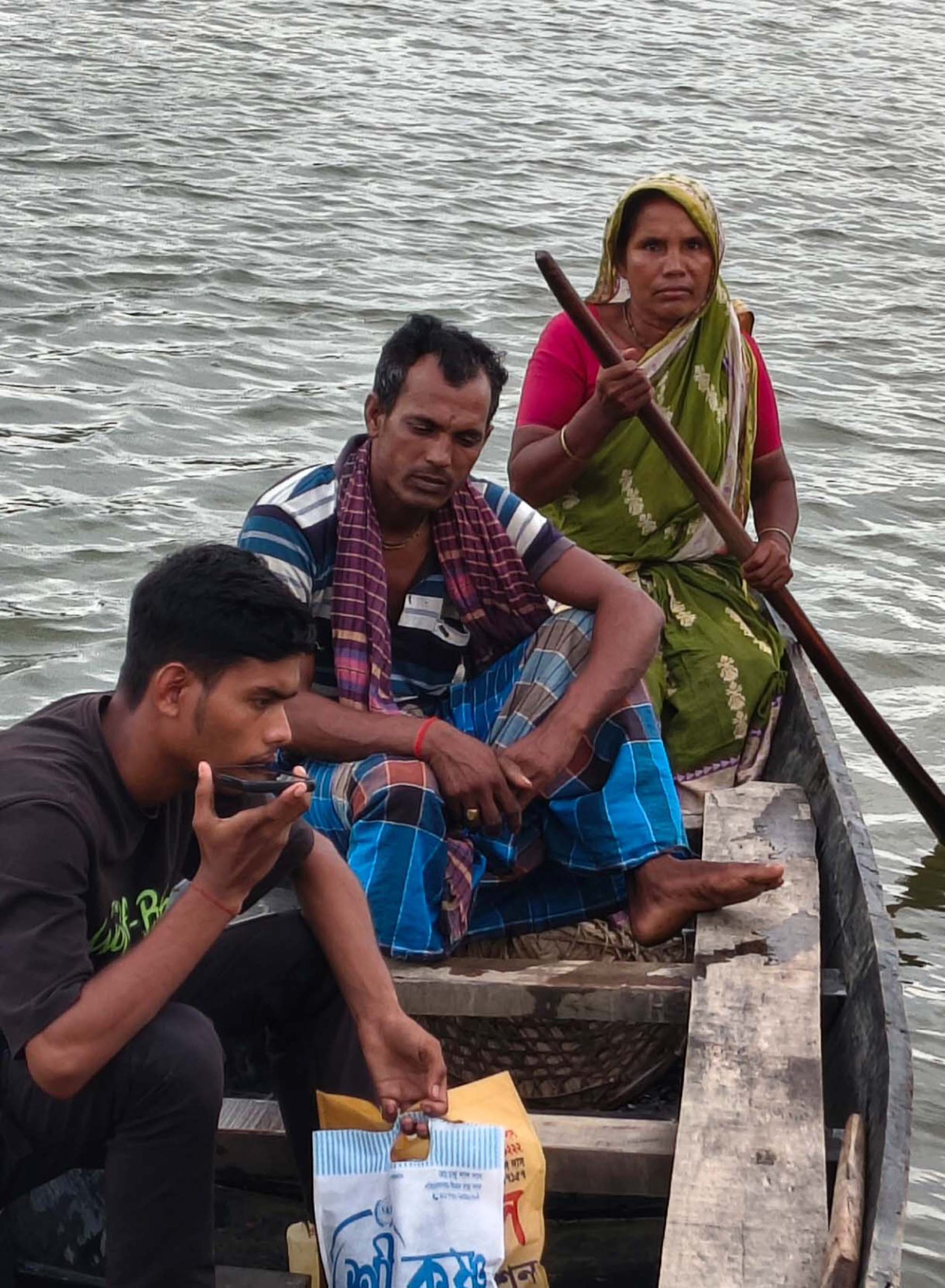 Grief Has Faded, But Poverty Remains: Sumitra Has Rowed a Ferry for Seven Years to Support Her Three Daughters