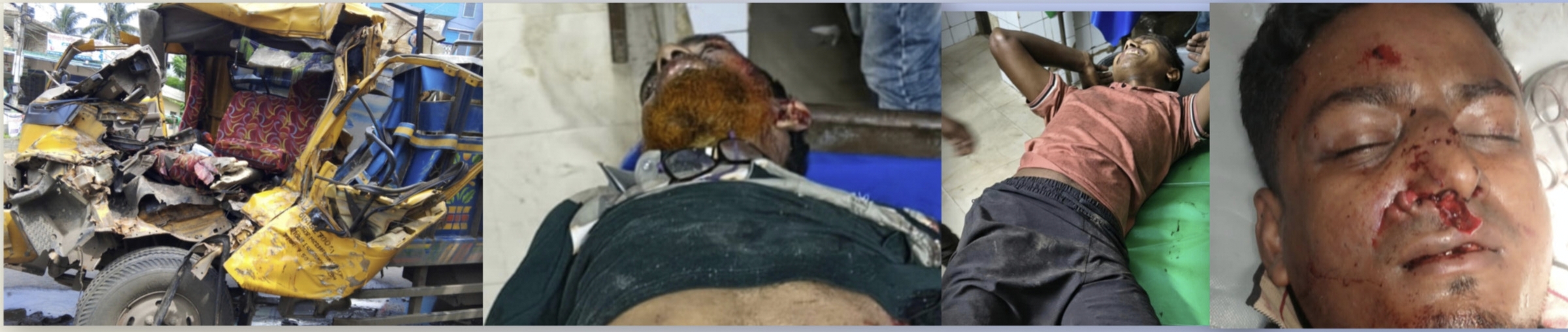 1 killed, 3 injured in separate road accidents in Jessore