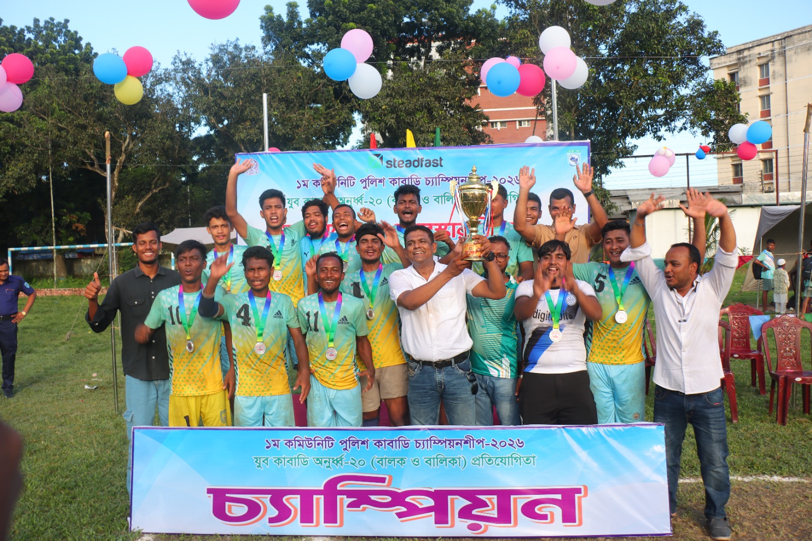 1st Community Police Kabaddi Championship-2026″ held in Rangpur district in a festive atmosphere
