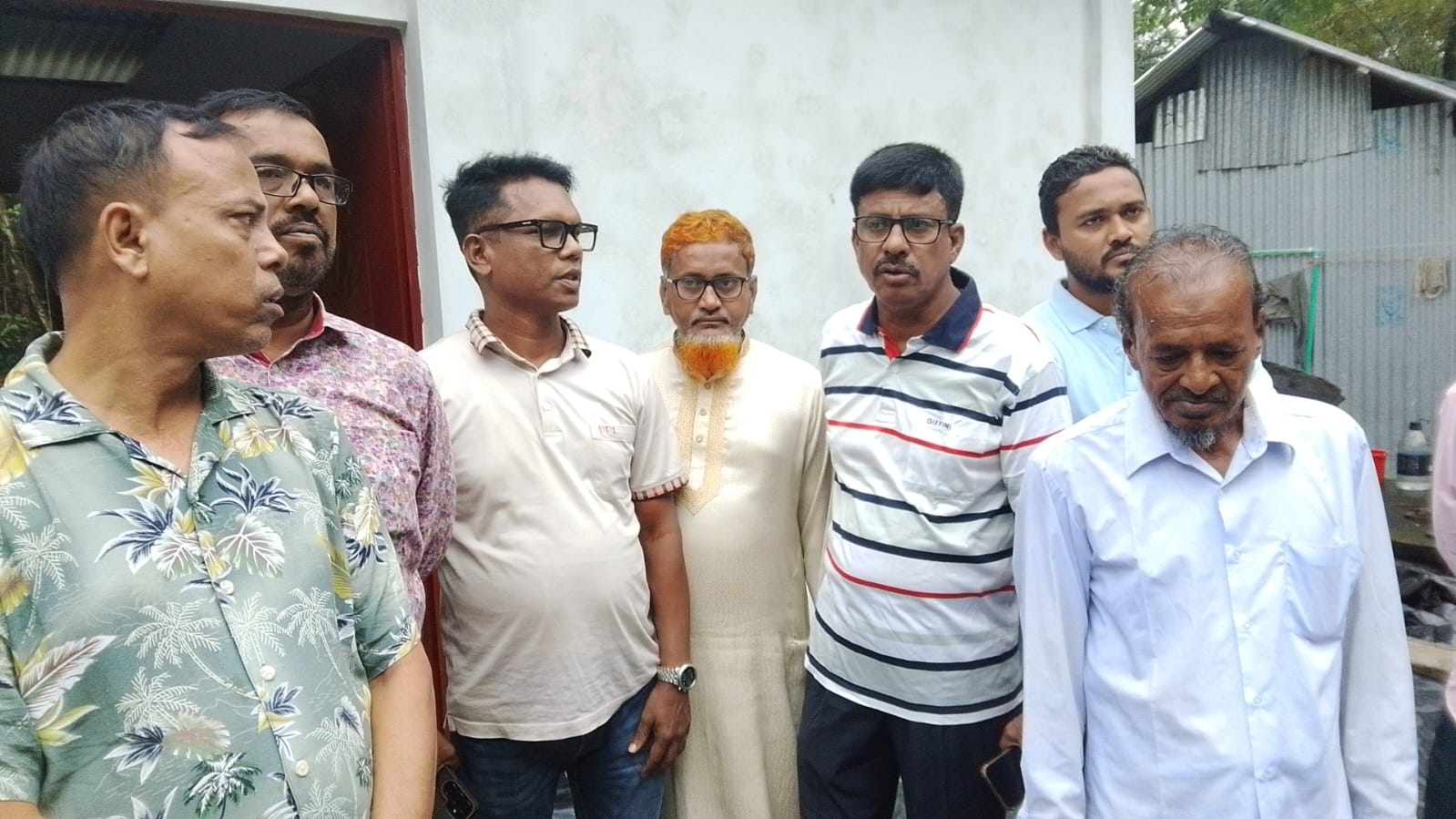 Whip Ashraf Uddin Nizan gifts new house to helpless BNP leader Momin Ullah