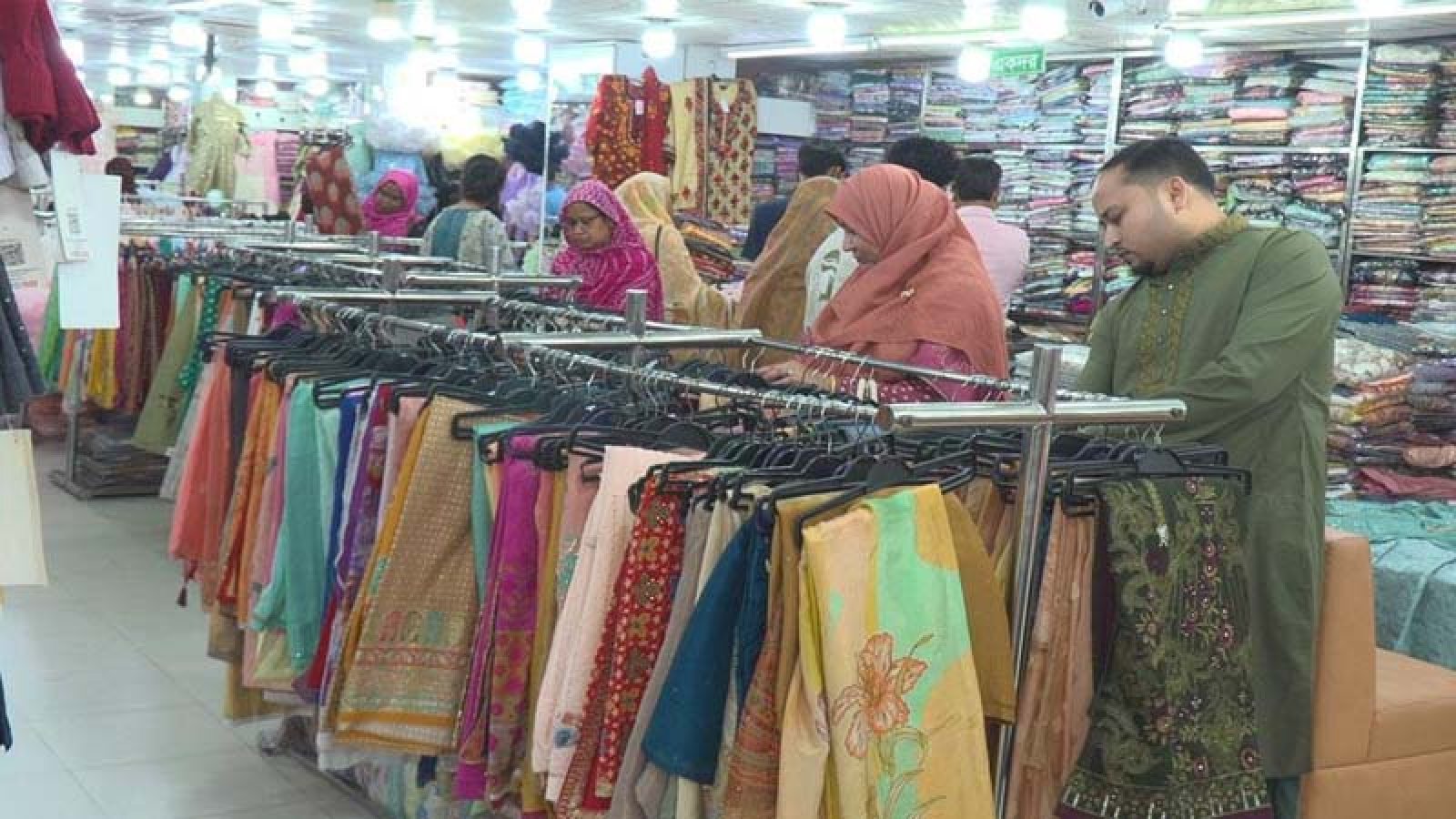The dominance of foreign fabrics in the city of silk