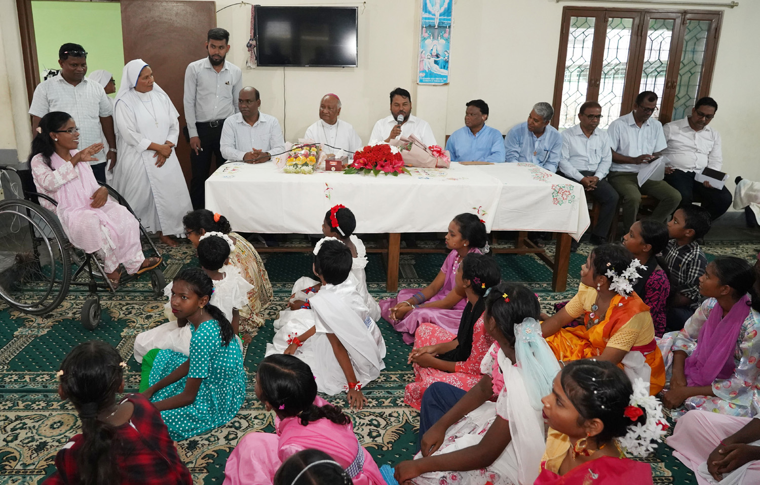 RASC Administrator visits Snehaneer, an institution for the disabled