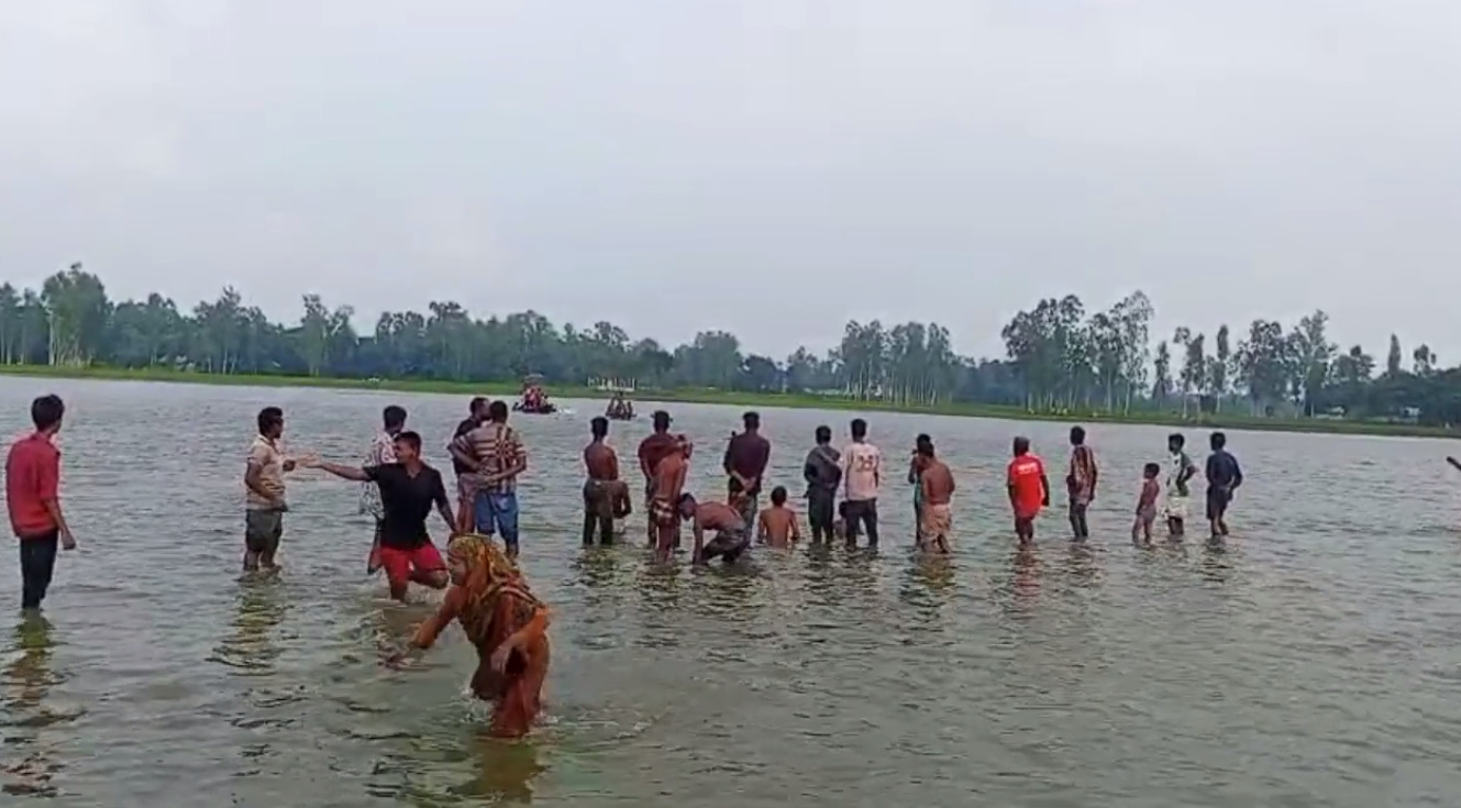 Father drowns while trying to save son in Gaibandha