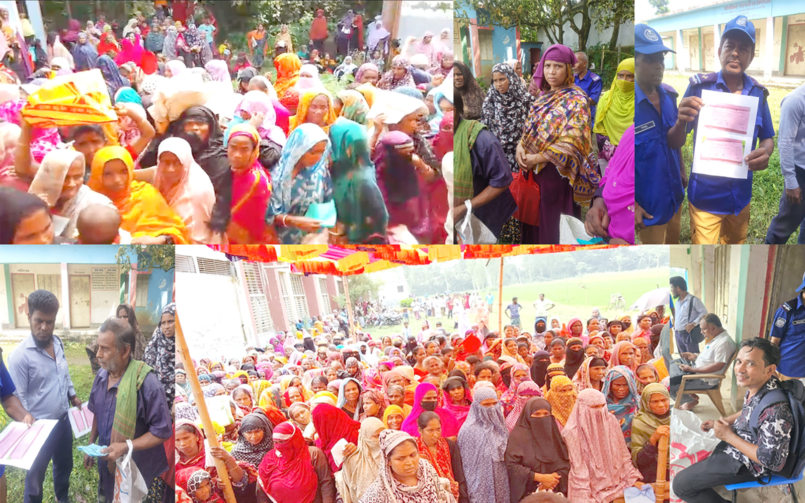 Relief Distributed to 1,346 Families by Jubokantho Society in Shahjadpur