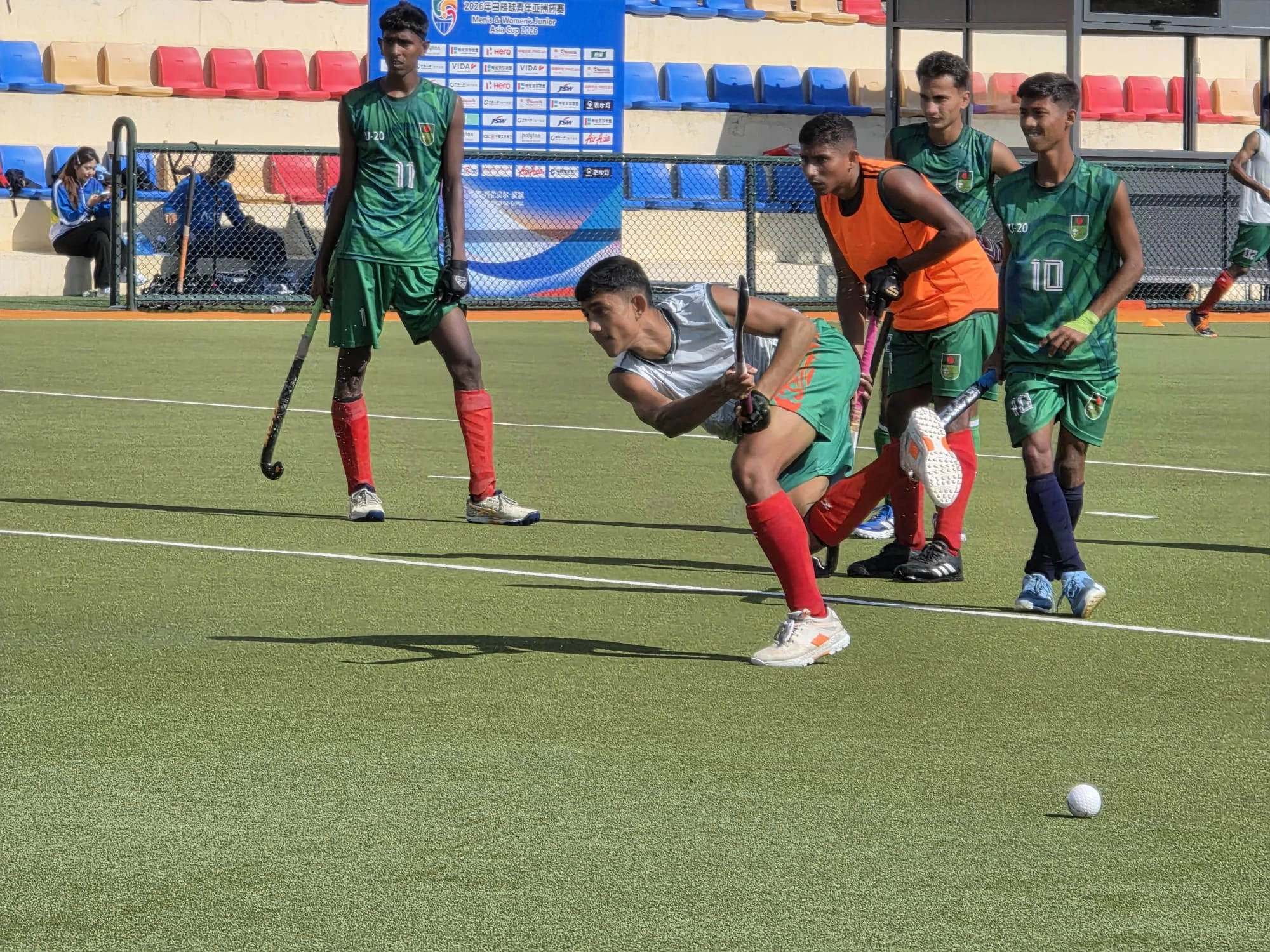 U-20 junior hockey team face China tomorrow
