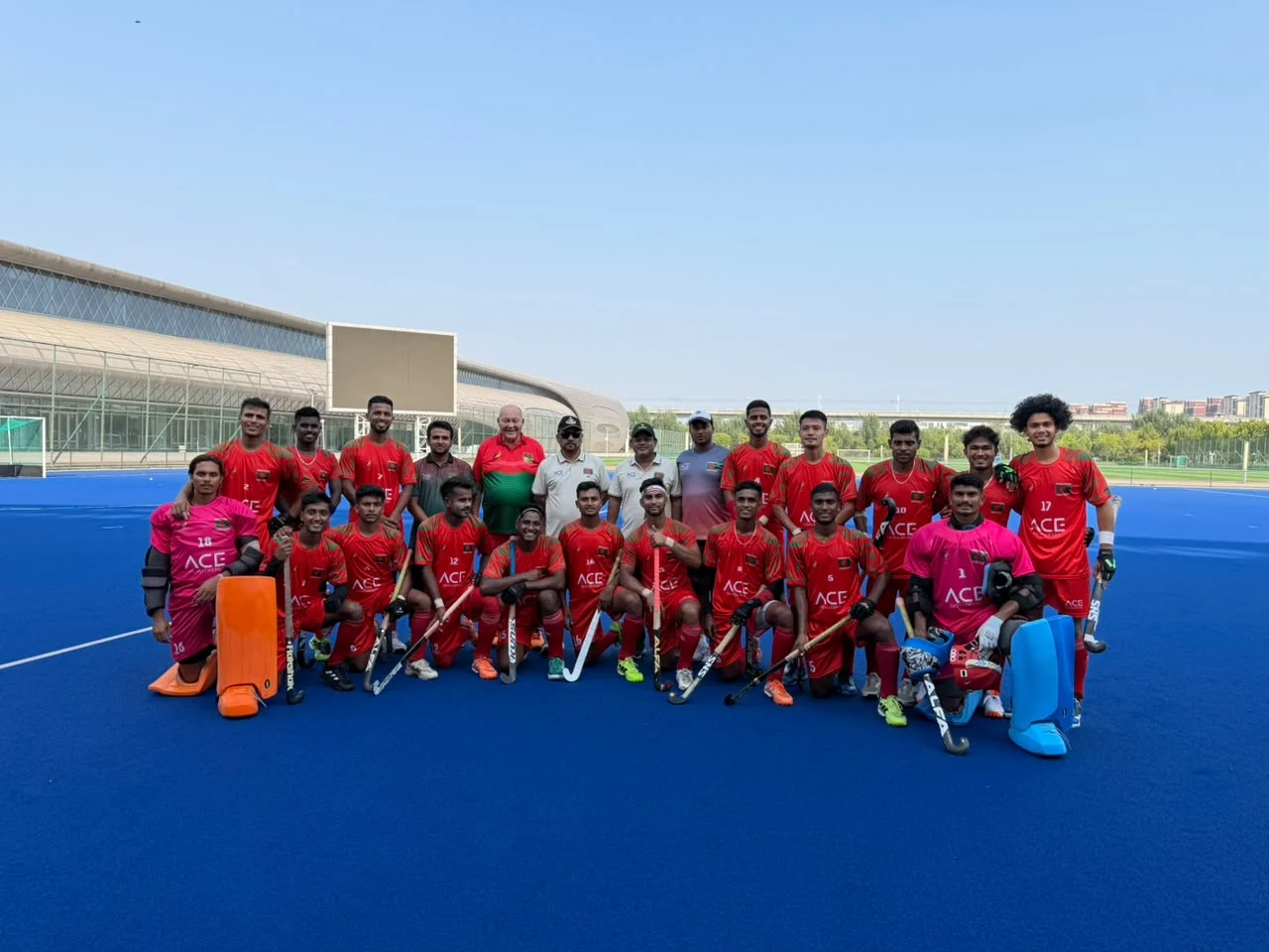 Bangladesh Hockey team go down fighting 6-5 to China