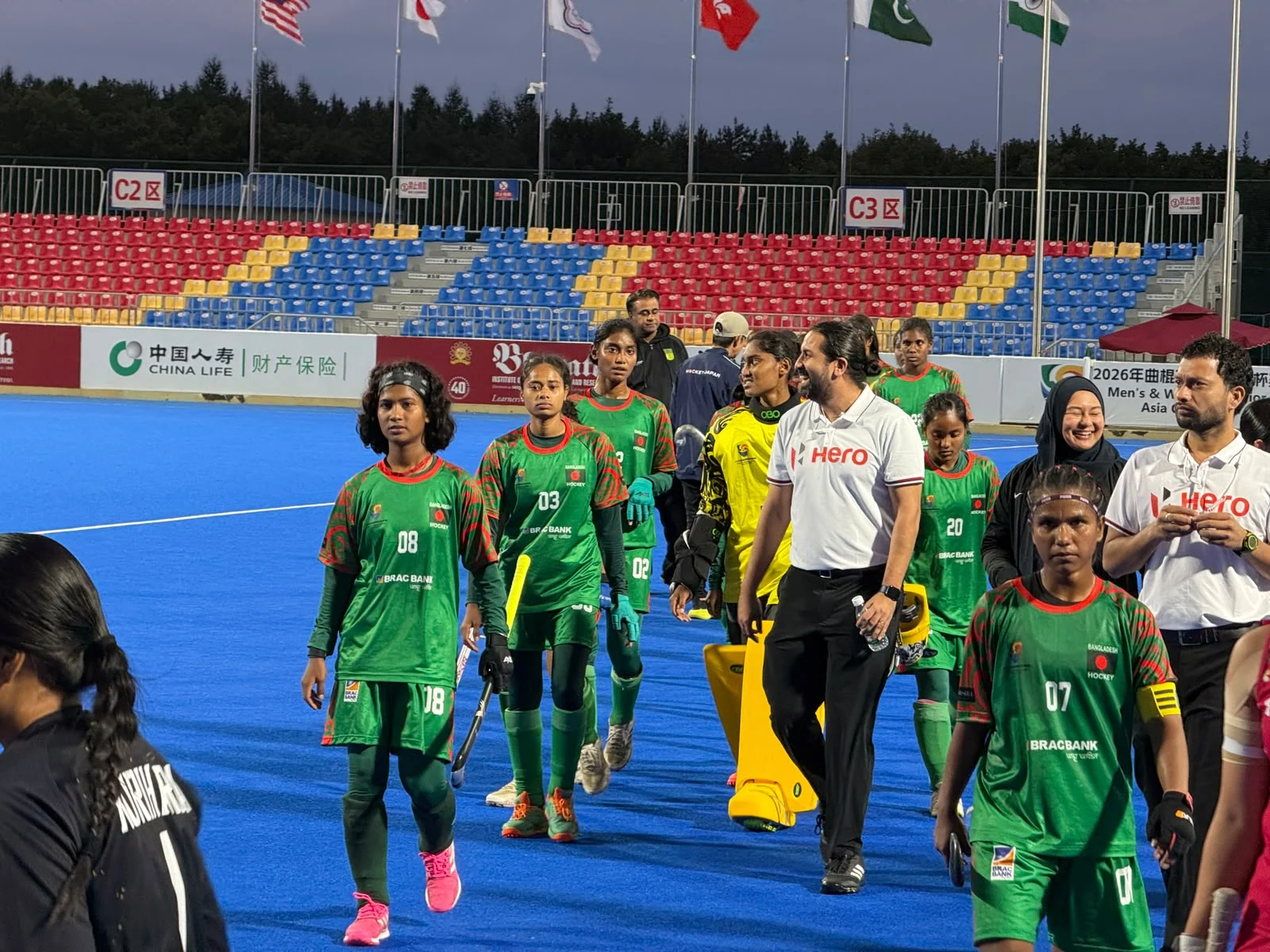 Bangladesh women’s hockey team go down 2-0 to Japan