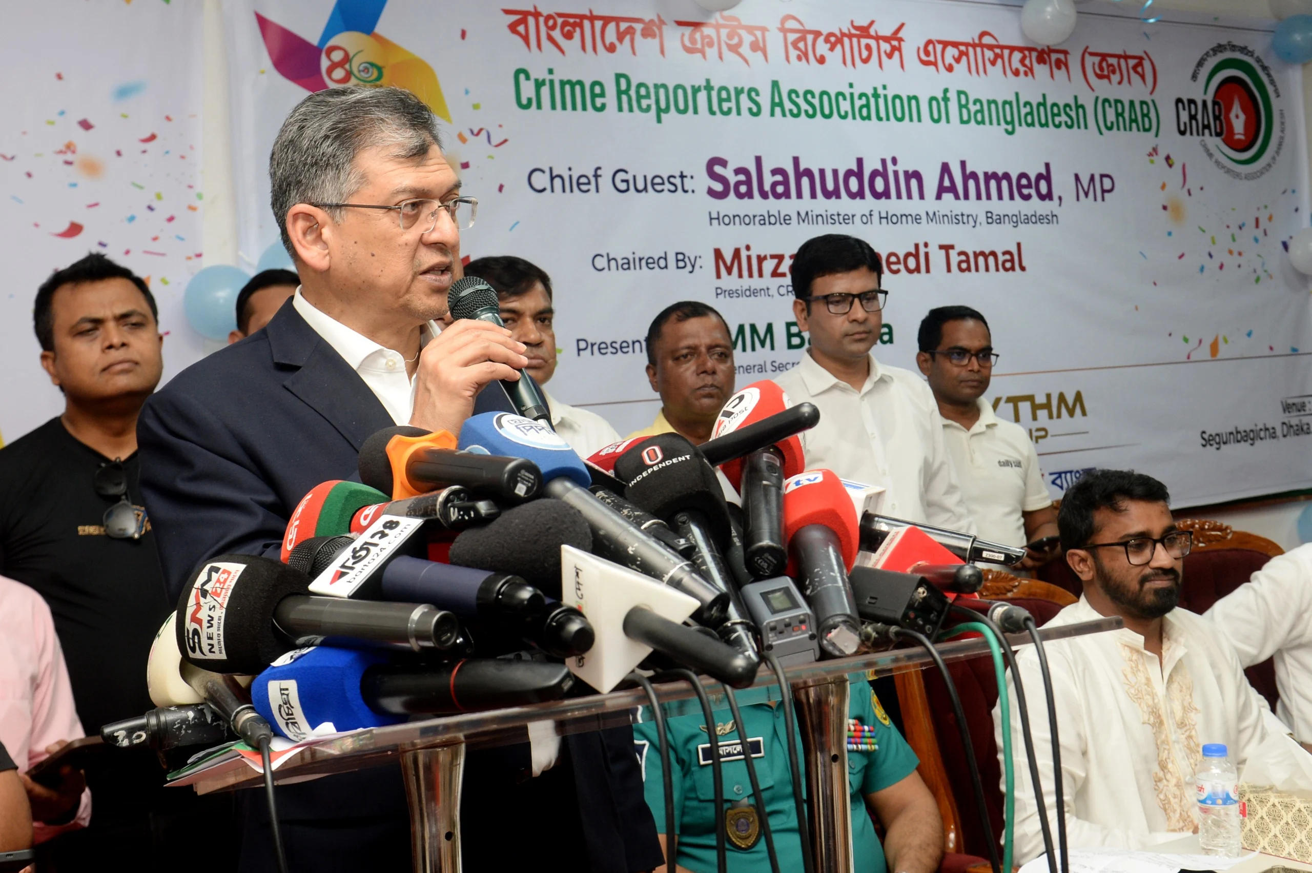 Home minister urges crime reporters to play responsible role in building crime-free society