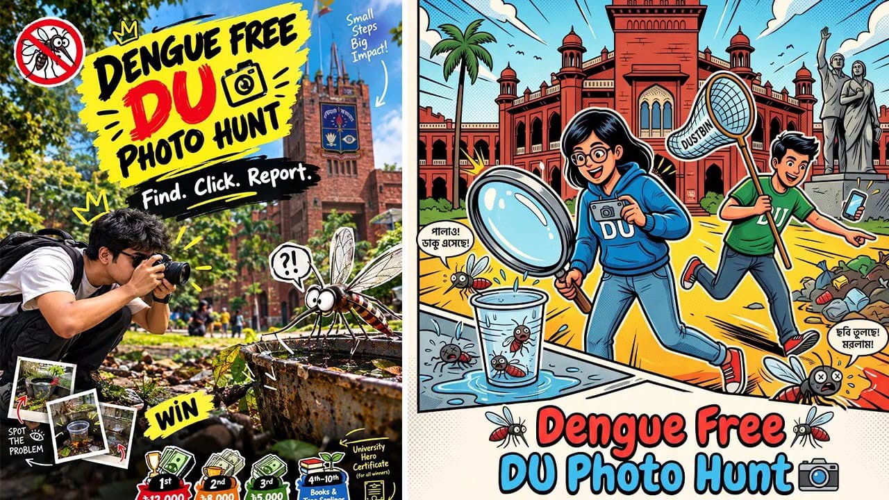 ‘Dengue Free DU Photo Hunt’ to begin at DU tomorrow